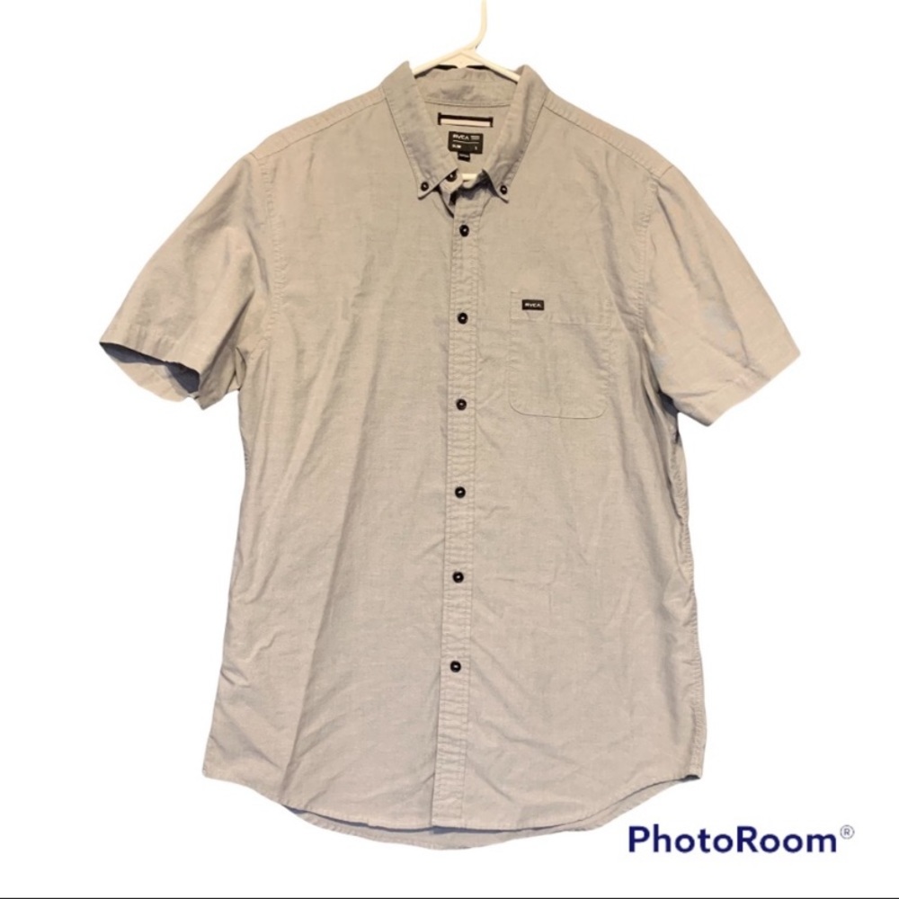 RVCA Men's Button Up Shirt